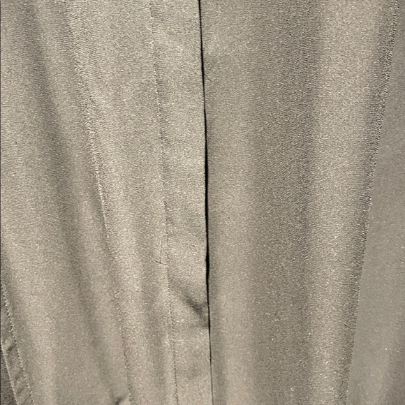 Banana Republic Black Shirt Dress Front Skirt Ruching Detail - Picture 4 of 16